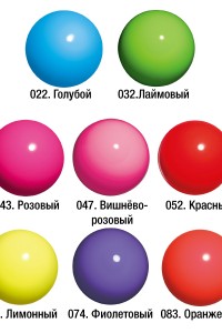 Мяч матовый Chacott 17см ц.6900р.